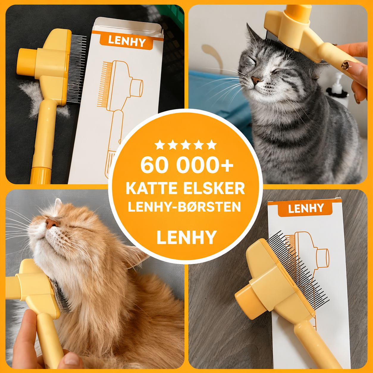 Lenhy™ – Kattebørste