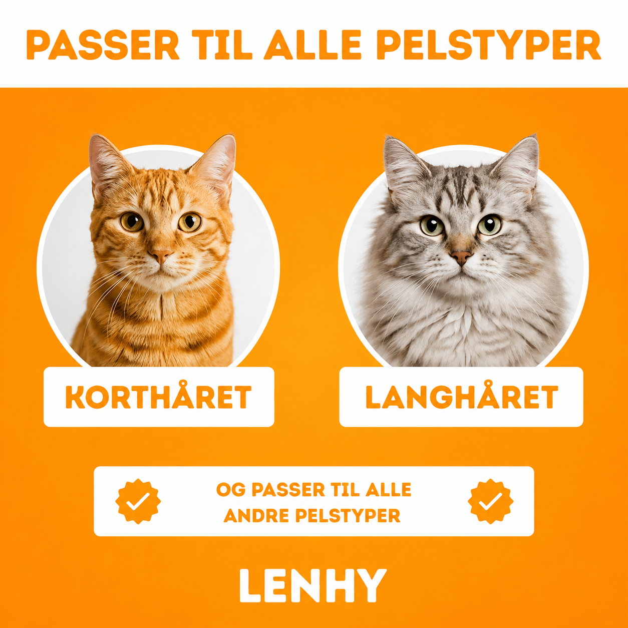 Lenhy™ – Kattebørste