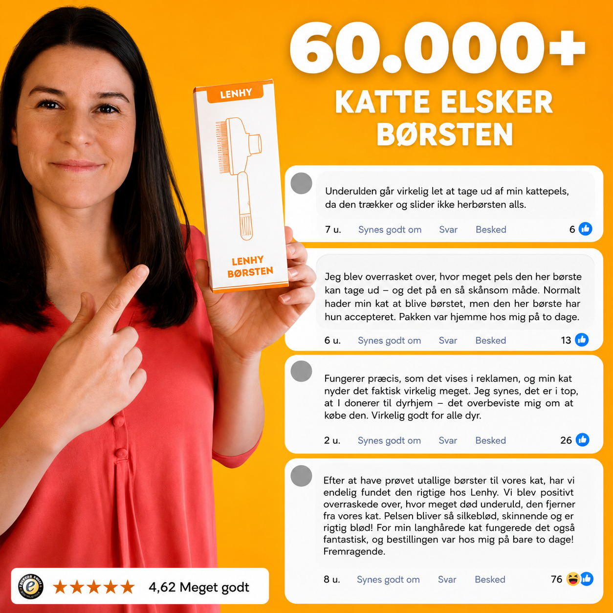Lenhy™ – Kattebørste